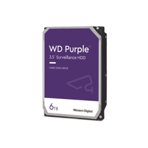 Disco Duro PURPLE de 6TB / 3 AÑOS DE GARANTÍA / Para Videovigilancia