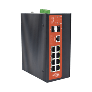 Switch Industrial administrable con 2 puertos PoE bt y 6 puertos Gigabit Ethernet con PoE 802.3af/at y 24V Pasivo + 2 SFP Gigabit, 240 W