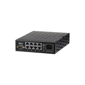 Switch WISP PoE Administrable de 8 puertos Gigabit, entrada de 110-120 Vca