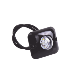 Par de Lámparas Ultra Brillantes con 12 LED cada una, Color Rojo/Claro, Ideales para Vehículos Encubierto