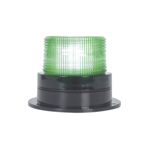 Burbuja Brillante de Larga Vida Útil, con 8 LEDs Color Verde, Domo Verde