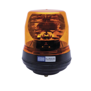 Baliza rotativa color ambar SAE clase 1