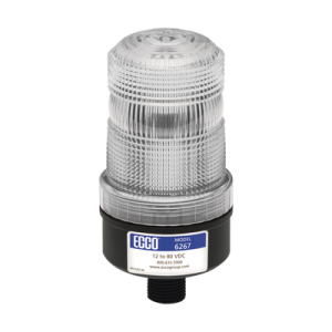 Mini baliza de LED color rojo montaje permanente SAE Clase III