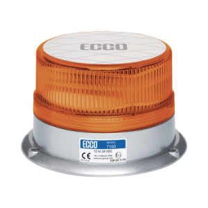 Baliza LED: Reflex, 12-24 Vcd, 15 patrones de destello, ámbar