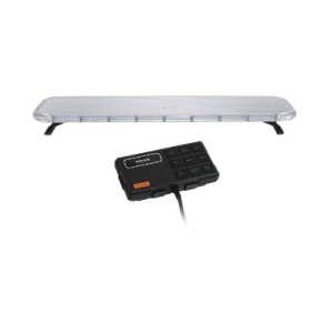 Barra de luces LED de 46" Rojo/Azul/Ambar , De 132 LEDs, Controlador Incluido, Ideal para Equipar Unidades de Seguridad Publica