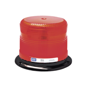 Burbuja Clase I de LED, color rojo, montaje permanente