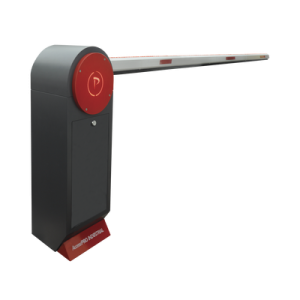Barrera Vehicular / Brazo de 5.5 m / Incluye Brazo Iluminado / Diseño Elegante / Serie INDUSTRIAL