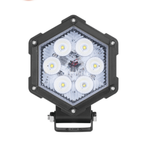 Luz de Trabajo Ultra brillante, 6 Led, 2200 Lumenes, 30 watts, 12-24 Vcd