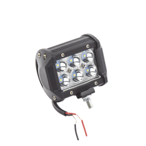 Luz de Trabajo Ultra Brillante, IP67, 4 pulgadas, 6 LED ,1500 Lúmenes, 9 Watts, 10-30 Vcd