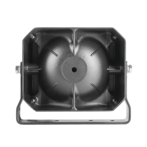 Bocina Compacta de uso rudo, 100 Watts de Potencia, Ideal para vehículos de encubierto, 8 Ohms de Impedancia