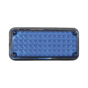 Luz de advertencia de 7x3", Color Azul, Ideal para ambulancias