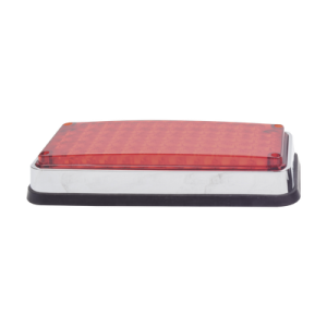 Luz de Advertencia de 7X3", Color Rojo, Ideal para Ambulancias