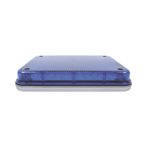 Luz de advertencia de 9x7", Color Azul, Ideal para Ambulancias