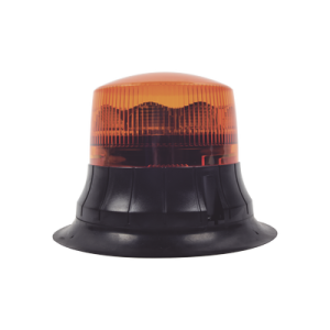 Burbuja LED giratoria de color ámbar, 9 LEDs, montaje magnético