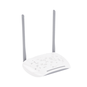 ONU - GPON Router inalámbrico N 300, 1 puerto GPON SC/APC, 2 puertos LAN (1 GE/ 1 FE) y 1 puerto POST (FXS)