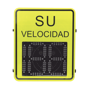 Radar Medidor de Velocidad de 3 Dígitos / Doble salida de Relevador / Tarjeta Micro SD / Puerto de red TCP IP / Detección de Exceso de Velocidad / Integración  con Cámara.