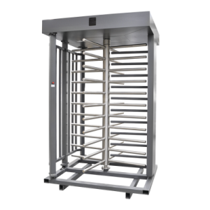 Torniquete Sencillo / Cuerpo Completo / Interior/Exterior / 100% Acero con Pintura Gris / EJE CENTRAL de Acero Inoxidable /Acabado de Lujo / Alto Tráfico