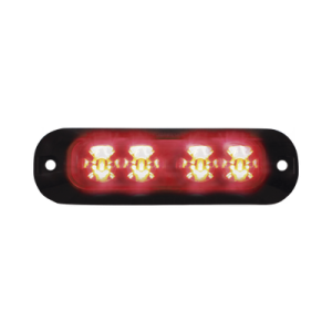 Luz Perimetral , 4 LEDs Ultra Brillantes, color Rojo