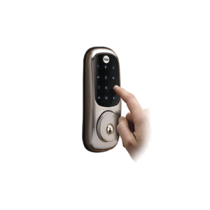 Cerradura Real Living/ Teclado y Llave / 25 Usuarios/  Expandible con Total Connect / Expandible Control por Smarphone