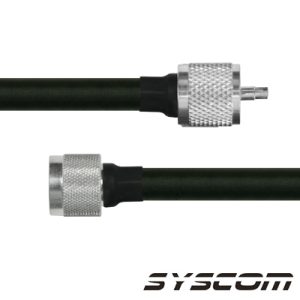 Cable RF400, con conectores UHF (PL-259) Macho / N Macho.