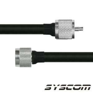 Cable RF400, con conectores UHF (PL-259) Macho / N Macho.