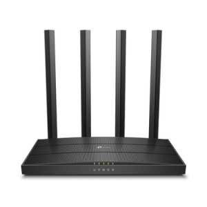 Router inalámbrico AC 1200 doble banda 1 puerto WAN 10/100/1000 Mbps Y 4 puertos LAN 10/100/1000 Mbps