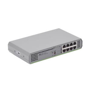 Switch Gigabit No Administrable, 8 Puertos 10/100/1000 Mbps fuente de alimentación interna