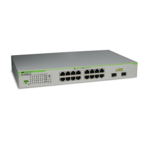 Switch Gigabit WebSmart de 16 puertos 10/100/1000 Mbps (2 x Combo) + 2 puertos gigabit SFP (Combo)