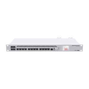 (CCR1036-12G-4S-EM) Cloud Core Router, CPU 36 Núcleos, 12 puertos Gigabit Ethernet, 4 puertos SFP y 8 GB Memoria