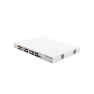 CRS328-24P-4S+RM - 24 port Gigabit Ethernet router/switch with four 10Gbps SFP+