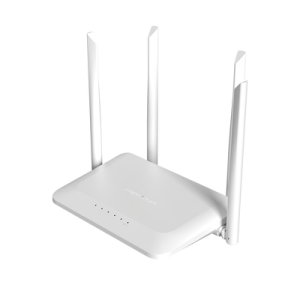 Router Inalámbrico Wi-Fi AC Doble Banda, 1 Puerto WAN 10/100 y 3 Puertos LAN 10/100