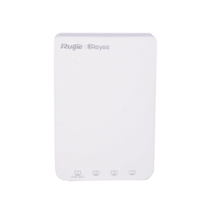 Punto de acceso Wi-Fi 5 de pared para interior 360°, doble banda 802.11ac wave2, 1267Mbps, 5 puertos GE, hasta 110 usuarios, soporta PoE passthrough