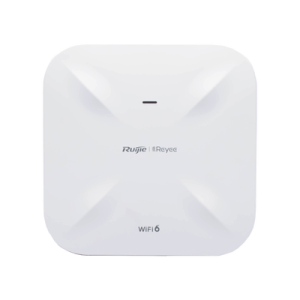 Punto de acceso Wi-Fi 6 para exterior 360°, IP 68, doble banda 1775 Mbps, puerto SFP ideal para fibra óptica, protección hasta 6 kV y protección contra erosión eólica, compatible con Reyee Mesh
