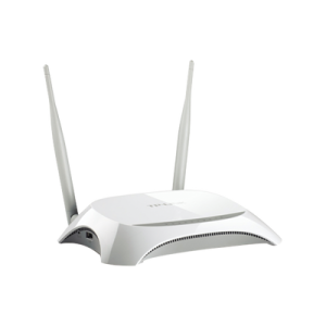 Router inalámbrico 3G/4G, 300 Mbps 1 puerto USB (3G/4G), 1 puerto WAN 10/100 Y 4 puertos LAN 10/100, 2 antenas omnidireccionales de 5 dBi