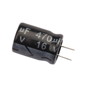 Capacitor Electrolítico 470 MF 16 V.