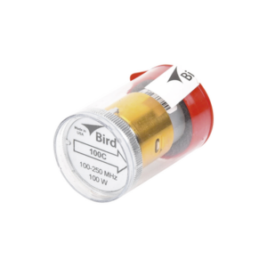 Elemento de 100 Watt en Línea 7/8" para Wattmetro BIRD 43 en Rango de Frecuencia de 100 a 250 MHz.