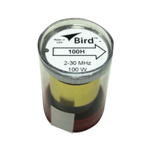 Elemento en Línea 7/8" de 100 Watt para Wattmetro BIRD 43 en el Rango de Frecuencia de 2-30 MHz.