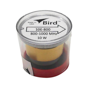 Elemento de 10 Watt en Línea 7/8" para Wattmetro BIRD 43 en Rango de Frecuencia de 800 a 1000 MHz.