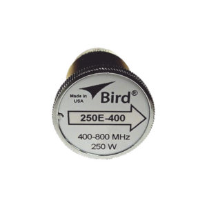 Elemento de 250 Watt en Línea 7/8" para Wattmetro BIRD 43 en Rango de Frecuencia de 400 a 800 MHz.
