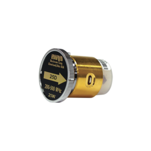 Elemento de 25 Watt en linea 7/8" para Wattmetro BIRD 43 en Rango de Frecuencia de 200 a 500 MHz.