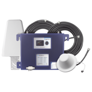 KIT Amplificador de Señal Celular PRO1000 | Con Pantalla a color para ver los estatus y niveles de Señal | TODAS LAS FRECUENCIAS DE MÉXICO | Tecnologías 4G y 3G | Hasta 3,200 m2 de Cobertura