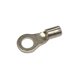 Terminal de Ojo Número 8, Sin Forro para Cables AWG 16-14.