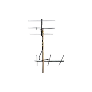 Juego de 2 Antenas Bi-direccionales de 3 elementos para TV, 3 dB.