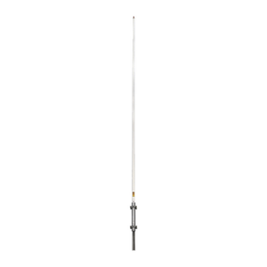 Antena base de Fibra de Vidrio, 151 - 158 MHz, Extremadamente resistente.