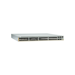 Switch Stack L3, 48 ranuras SFP+, 4 ranuras QSFP+, 2 bahías para fuente de alimentación