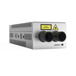 Mini Convertidor de medios de cobre a fibra de escritorio 1000TX a 1000SX conector ST