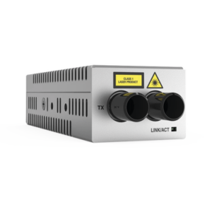 Mini convertidor de medios de cobre a fibra de escritorio 1000TX a 1000SX conector ST