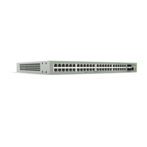 Switch PoE+ Administrable CentreCOM FS980M, Capa 3 de 48 Puertos 10/100Mbps + 4 SFP Gigabit, 375W