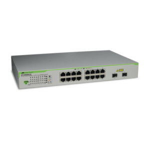 Switch Gigabit WebSmart de 16 puertos 10/100/1000 Mbps (2 x Combo) + 2 puertos gigabit SFP (Combo)