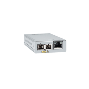 Convertidor de medios Gigabit Ethernet a fibra óptica, conector SC, multimodo (MMF), distancia de 220 hasta 500 m